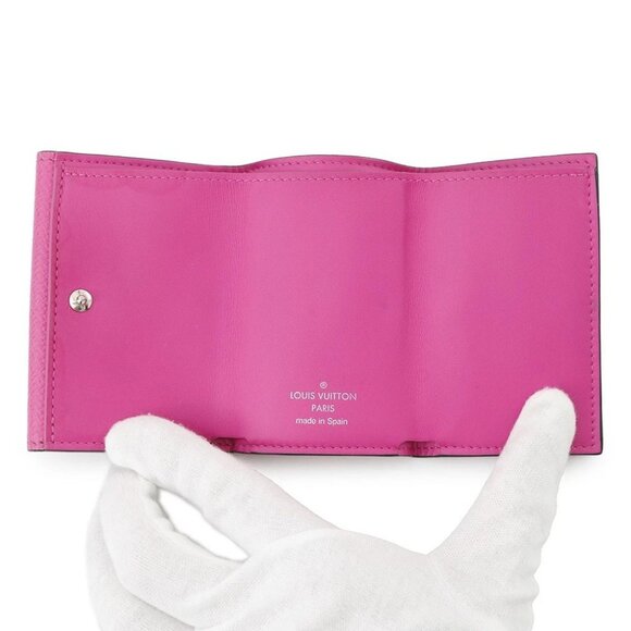 LOUIS VUITTON Discovery Compact Wallet Taigamara Fuchsia M30773 - Picture 4 of 16